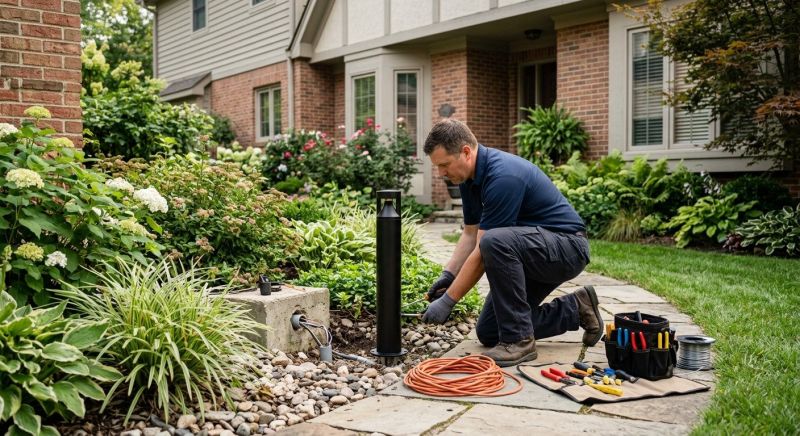Landscape Lighting Installation in Denver, CO